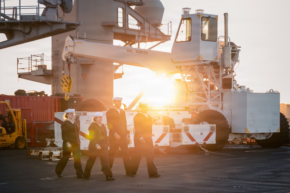 USS Theodore Roosevelt Colors