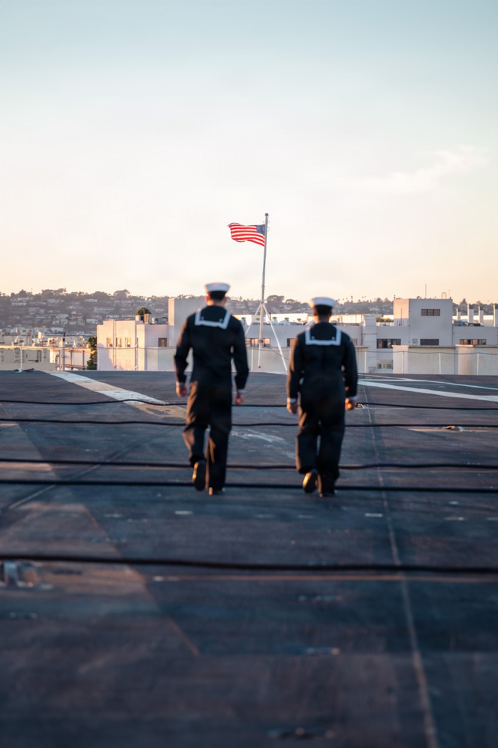 USS Theodore Roosevelt Colors