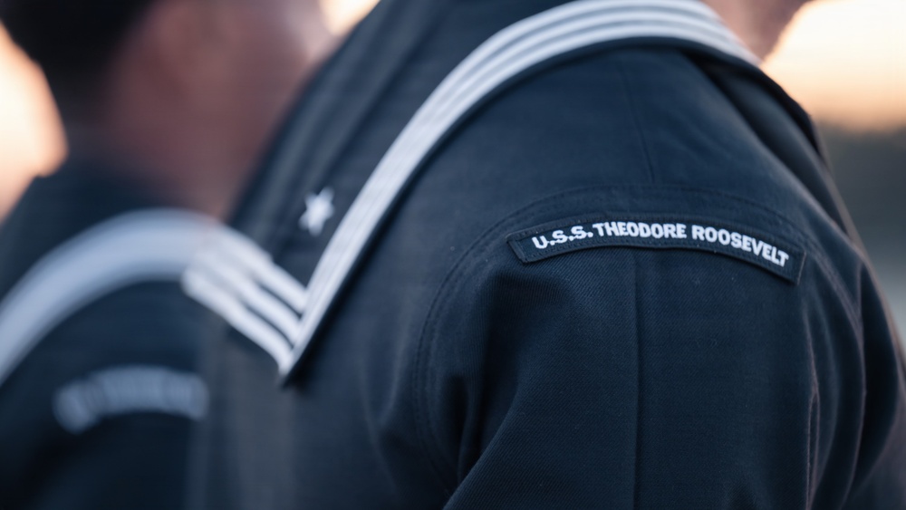 USS Theodore Roosevelt Colors