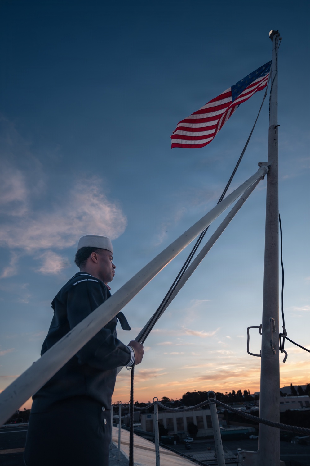 USS Theodore Roosevelt Colors
