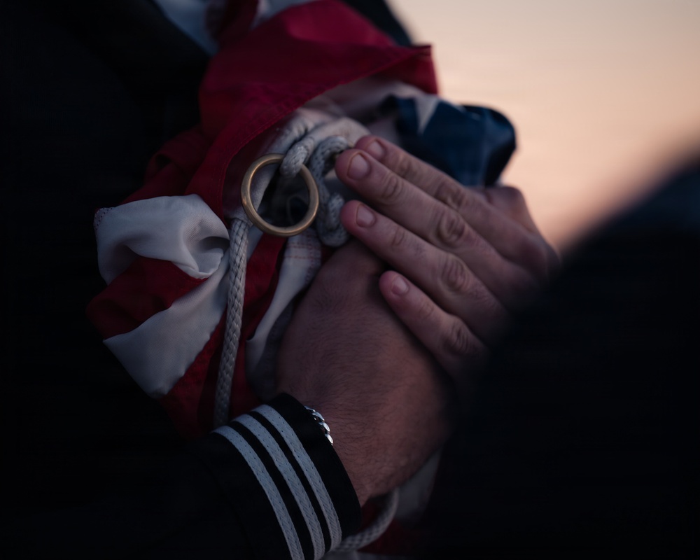 USS Theodore Roosevelt Colors