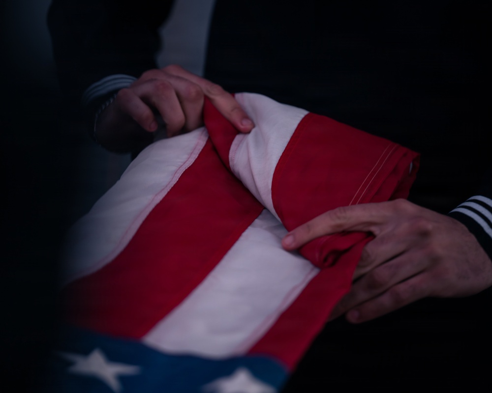 USS Theodore Roosevelt Colors