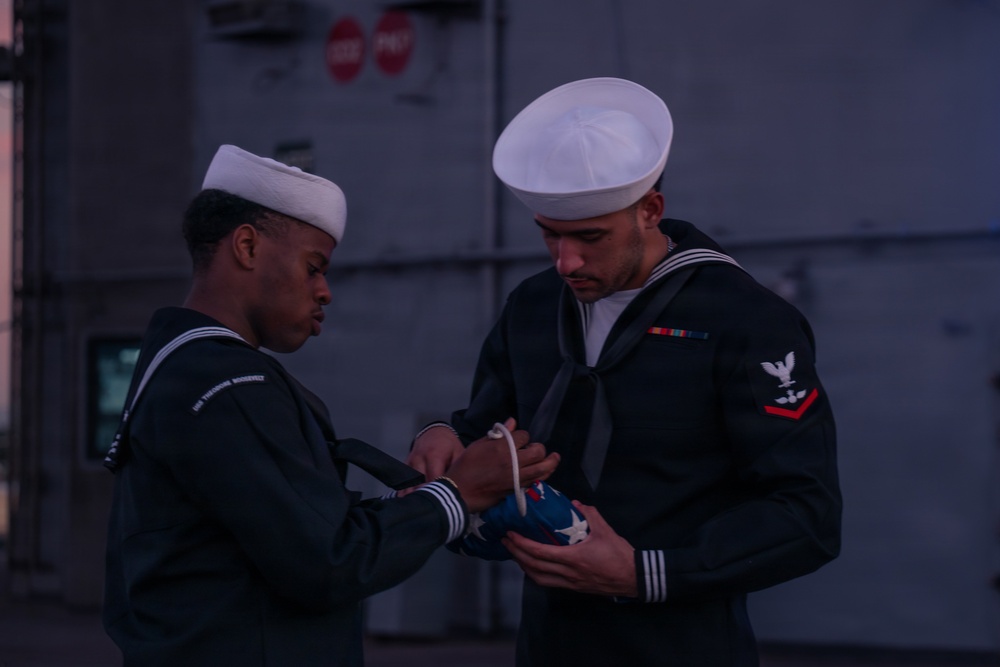 USS Theodore Roosevelt Colors