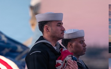 USS Theodore Roosevelt Colors