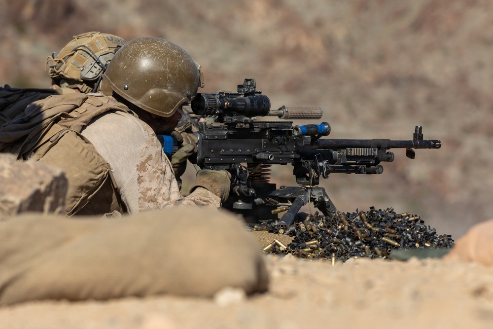 U.S. Marines with 3rd Bn., 7th Marines execute company attack during SLTE