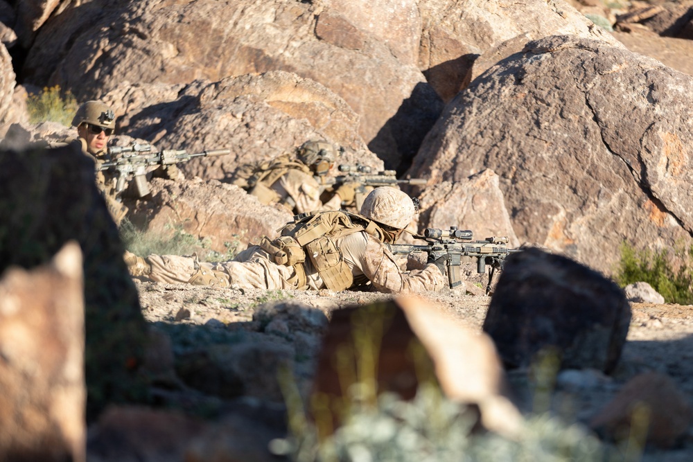 U.S. Marines with 3rd Bn., 7th Marines execute company attack during SLTE