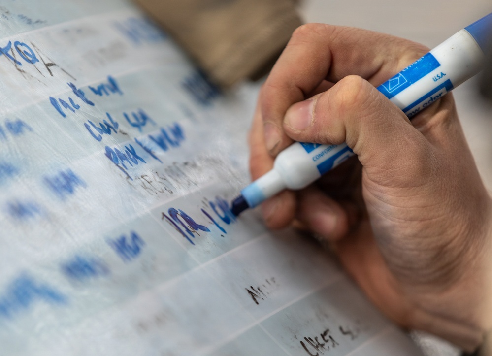 Sailors with 3rd Bn., 7th Marines take part in Valkyrie training during SLTE