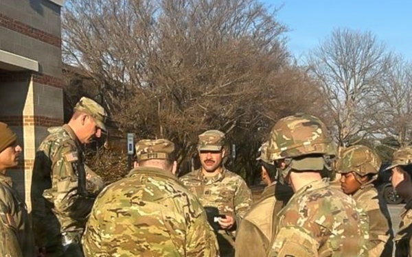 228th Signal Brigade stages vehicle-recovery teams for Winter Storm Gianna
