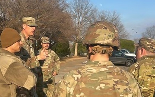 228th Signal Brigade stages vehicle-recovery teams for Winter Storm Gianna