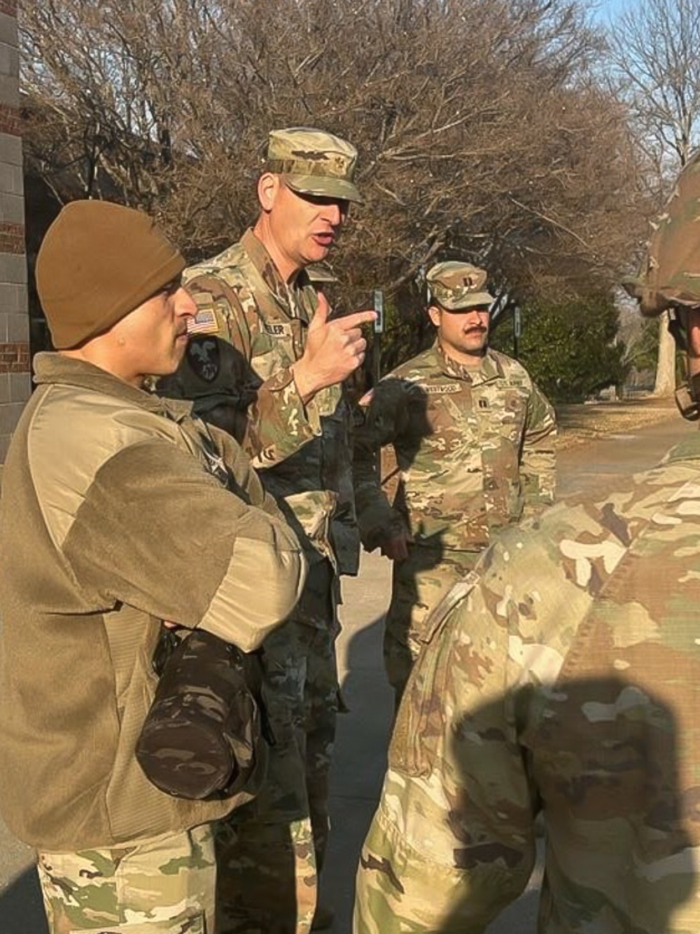 228th Signal Brigade stages vehicle-recovery teams for Winter Storm Gianna
