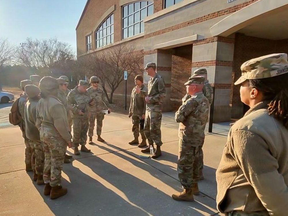 228th Signal Brigade stages vehicle-recovery teams for Winter Storm Gianna