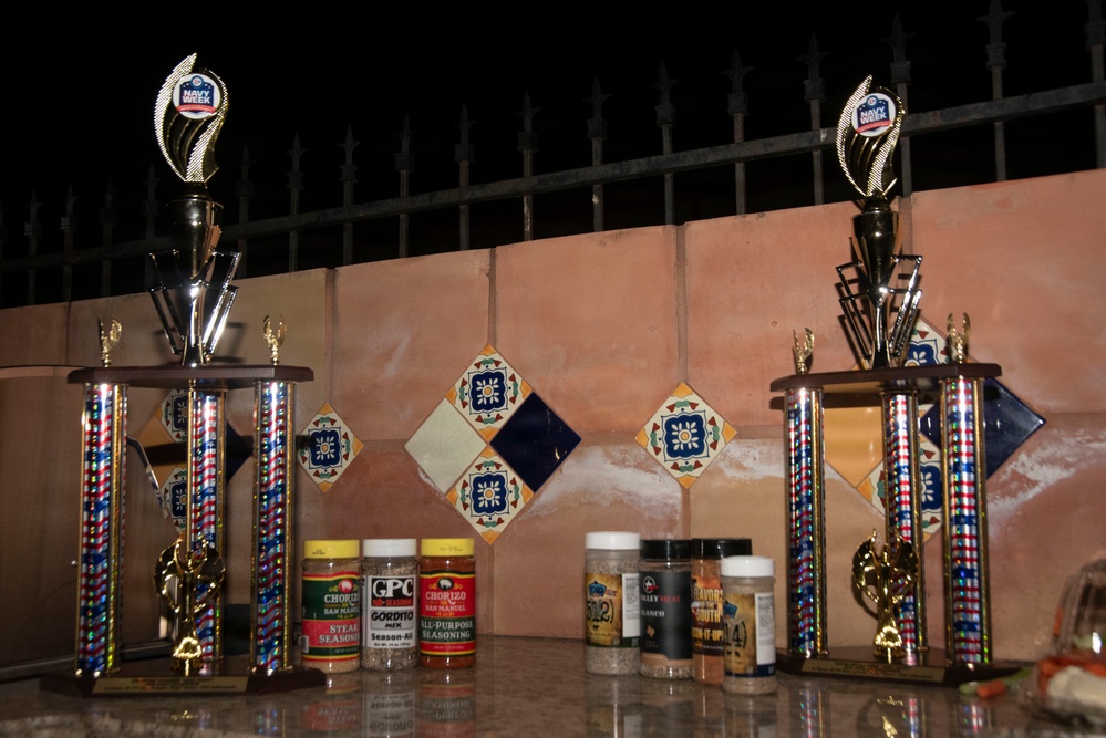 Chamber of Commerce Petty Officer Jose Saenz High "Steaks" Cook off competition