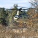 120th Field Artillery Soldiers conduct winter sling-load ops with Black Hawk, Chinook helicopters
