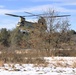 120th Field Artillery Soldiers conduct winter sling-load ops with Black Hawk, Chinook helicopters