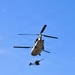 120th Field Artillery Soldiers conduct winter sling-load ops with Black Hawk, Chinook helicopters