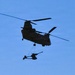 120th Field Artillery Soldiers conduct winter sling-load ops with Black Hawk, Chinook helicopters