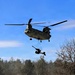 120th Field Artillery Soldiers conduct winter sling-load ops with Black Hawk, Chinook helicopters
