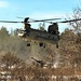 120th Field Artillery Soldiers conduct winter sling-load ops with Black Hawk, Chinook helicopters