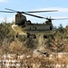 120th Field Artillery Soldiers conduct winter sling-load ops with Black Hawk, Chinook helicopters