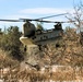 120th Field Artillery Soldiers conduct winter sling-load ops with Black Hawk, Chinook helicopters