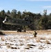 120th Field Artillery Soldiers conduct winter sling-load ops with Black Hawk, Chinook helicopters