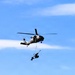 120th Field Artillery Soldiers conduct winter sling-load ops with Black Hawk, Chinook helicopters