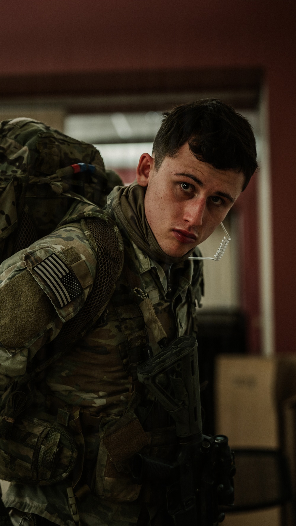 49th PAD Paratrooper Prepares PWE