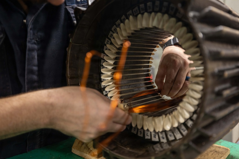 Abraham Lincoln conducts routine operations