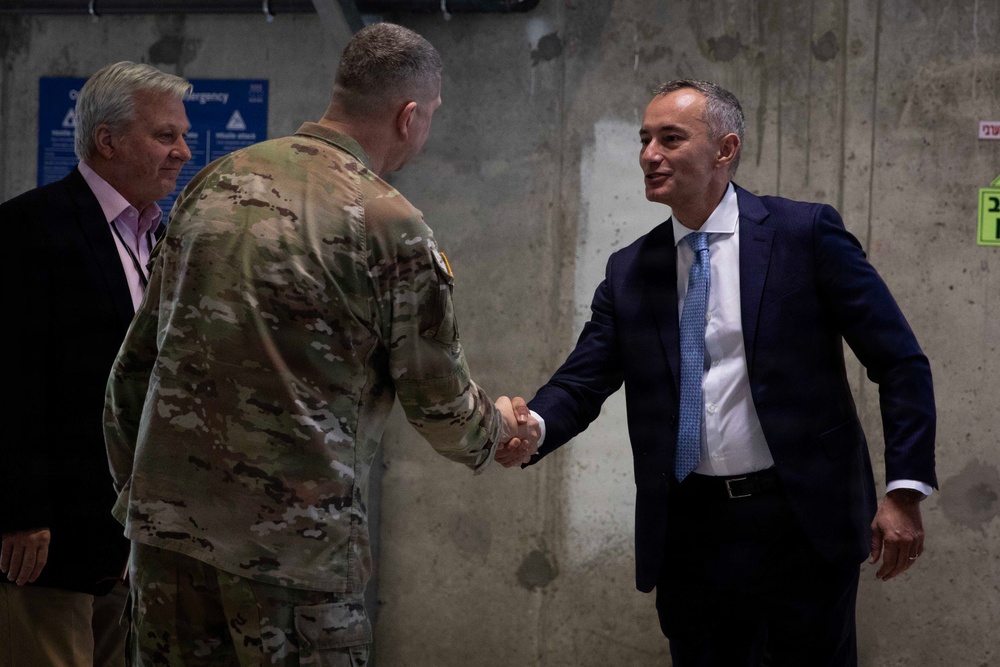 High Representative for the Administration of Gaza Visits CMCC