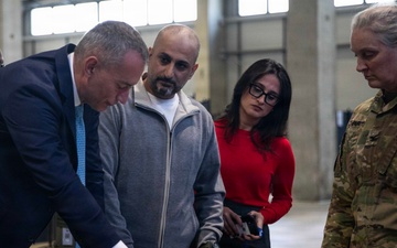 High Representative for the Administration of Gaza Visits CMCC