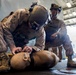 11th MEU Marines Conduct Tactical Combat Casualty Care Training Aboard USS Comstock