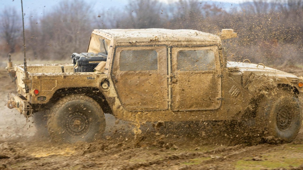 Task Force Brawlers conduct vehicle terrain familiarization training
