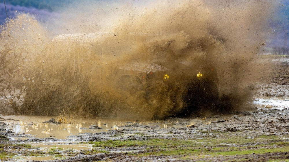 Task Force Brawlers conduct vehicle terrain familiarization training