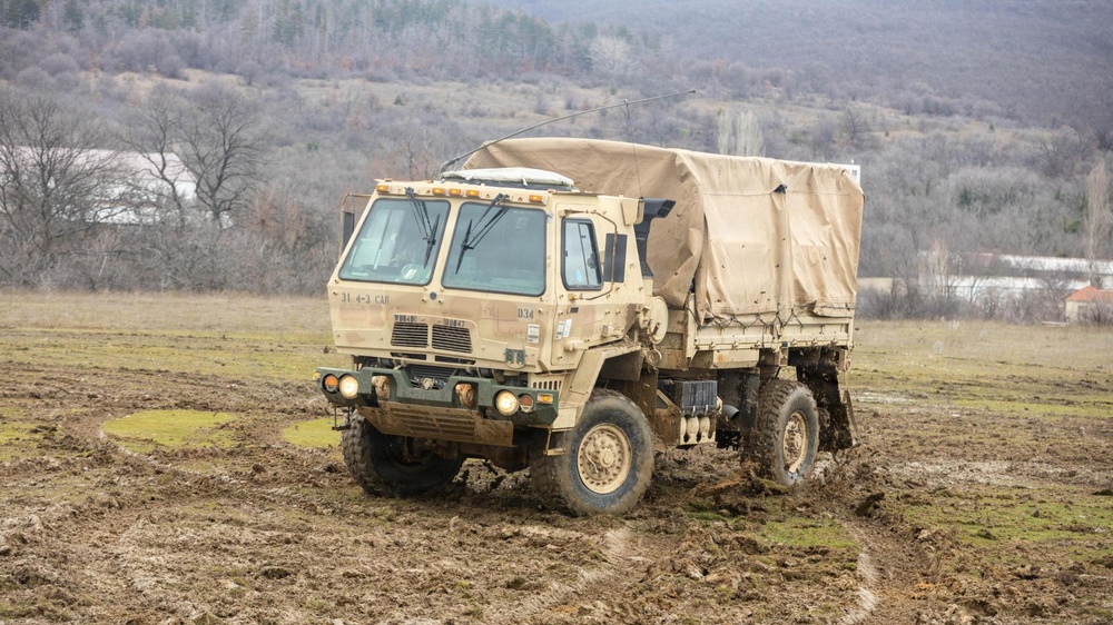 Task Force Brawlers conduct vehicle terrain familiarization training