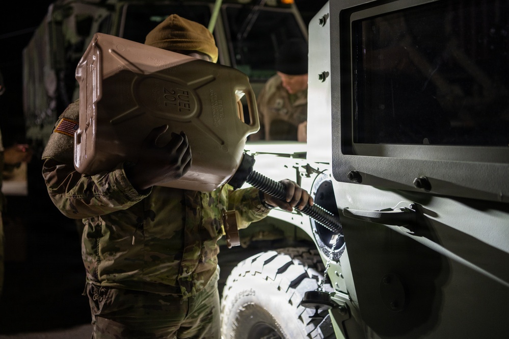 678th Air Defense Artillery Brigade responds to Winter Storm Gianna