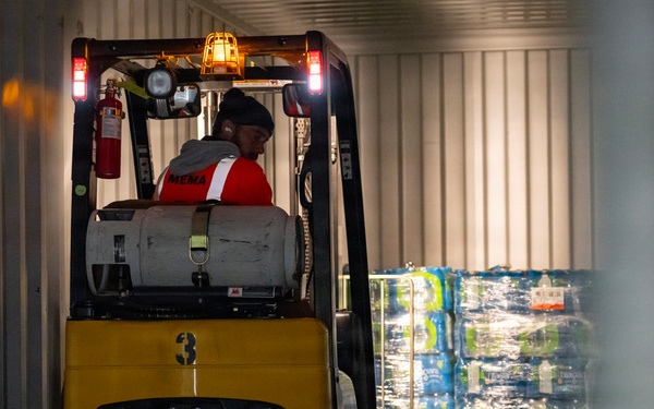 MEMA Warehouse Transports FEMA Supplies to Survivors in Northern Mississippi