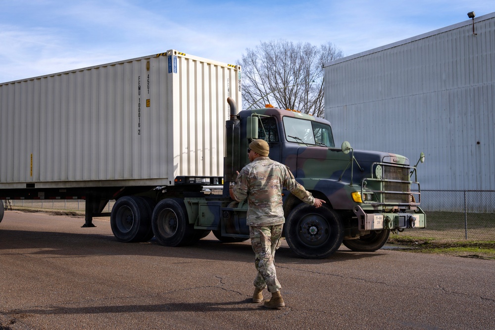 MEMA Warehouse Transports FEMA Supplies to Survivors in Northern Mississippi