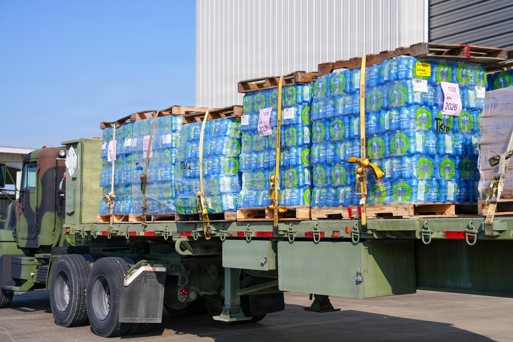 National Guard Airlifts Supplies to Affected Communities