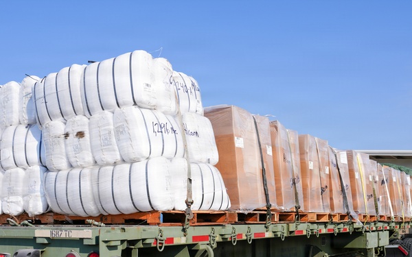 National Guard Airlifts Supplies to Affected Communities