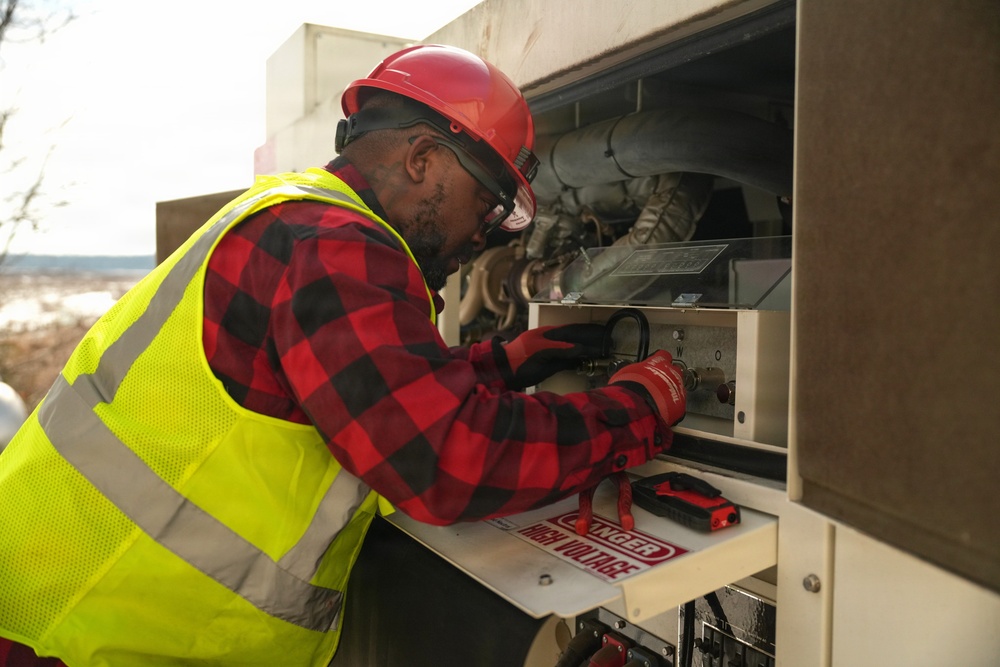 FEMA Delivers Generator to Gravestown Volunteer Fire Department