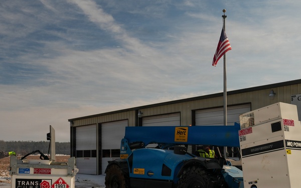 FEMA Delivers Generator to Gravestown Volunteer Fire Department