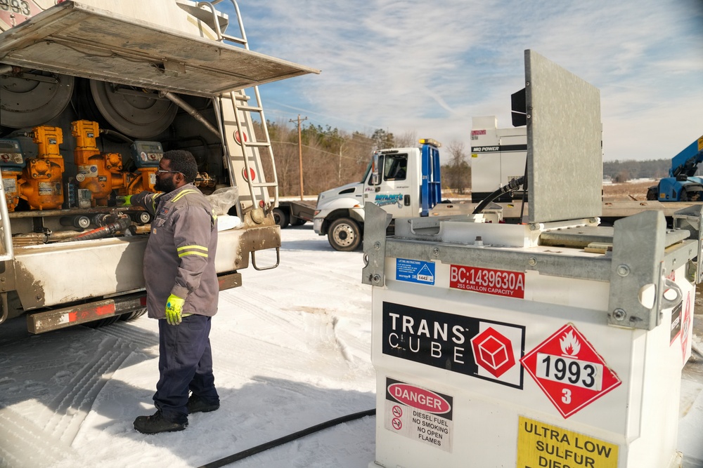 FEMA Delivers Generator to Gravestown Volunteer Fire Department