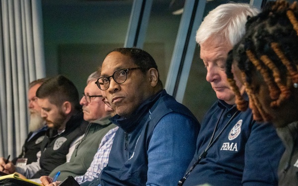 FEMA Works from the Mississippi State Emergency Operations Center