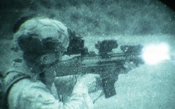 U.S. Marines with FAST Company Europe and Cyprus Special Forces Night Range