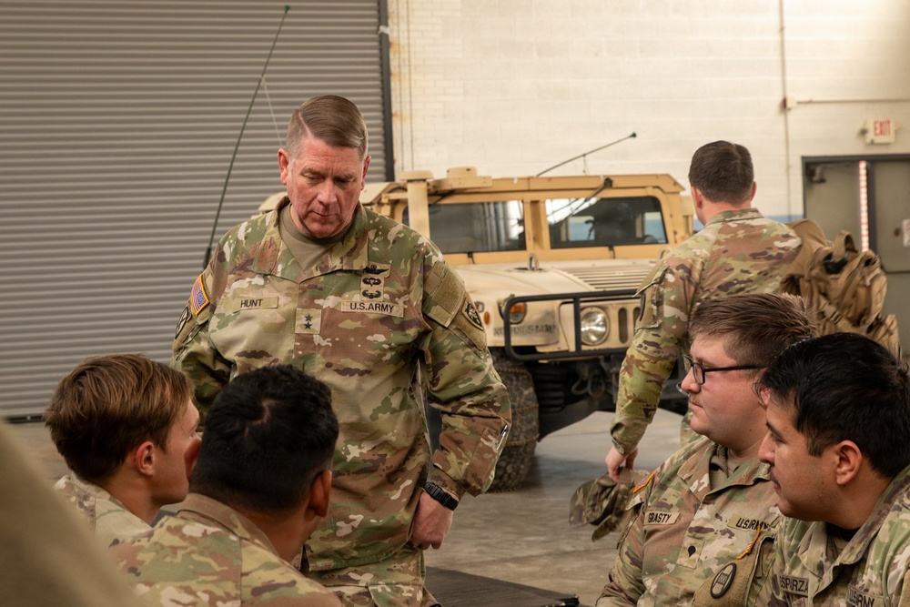 "NC Adjutant General visits Troops during Winter Cyclone Gianna"