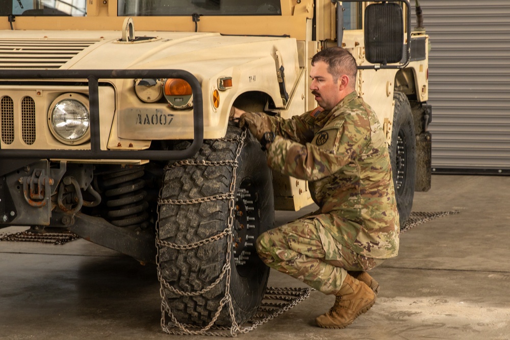 "N.C. National Guard troops respond to Winter Cyclone Gianna"