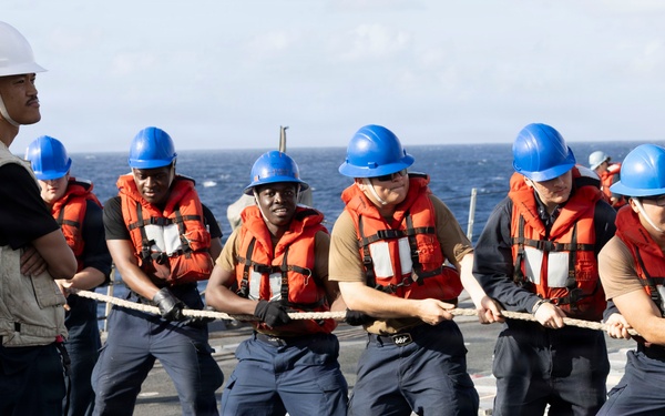 USS Stockdale conducts routine operations