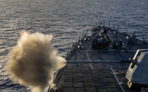 USS Stockdale conducts routine operations