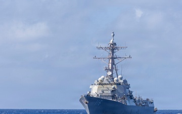 USS Thomas Hudner conducts routine operations