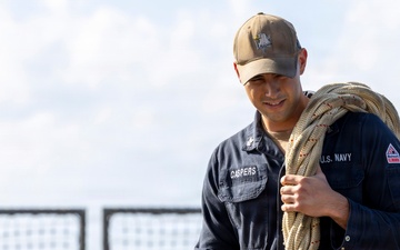 USS Stockdale conducts routine operations